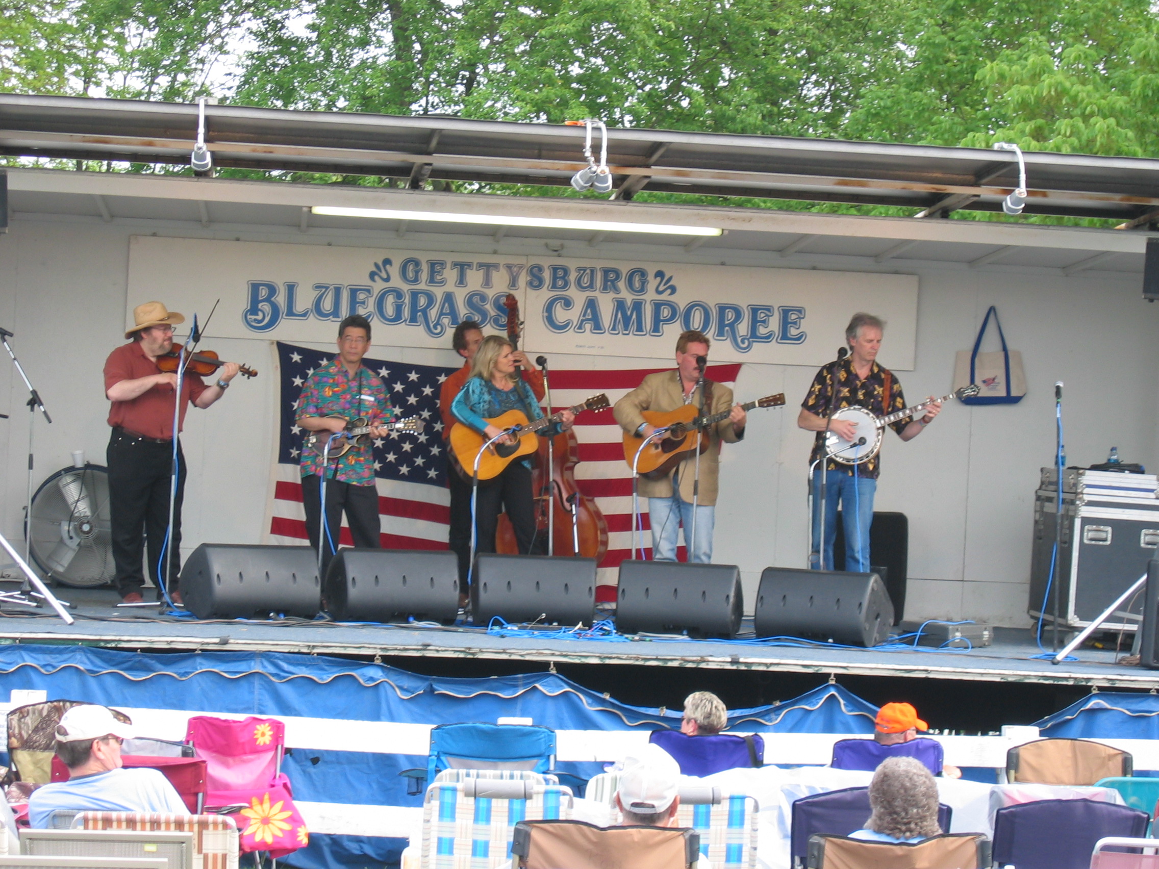 Bob Perilla's Big Hillbilly Bluegrass at the Gettysburg Bluegrass Festival, 2008