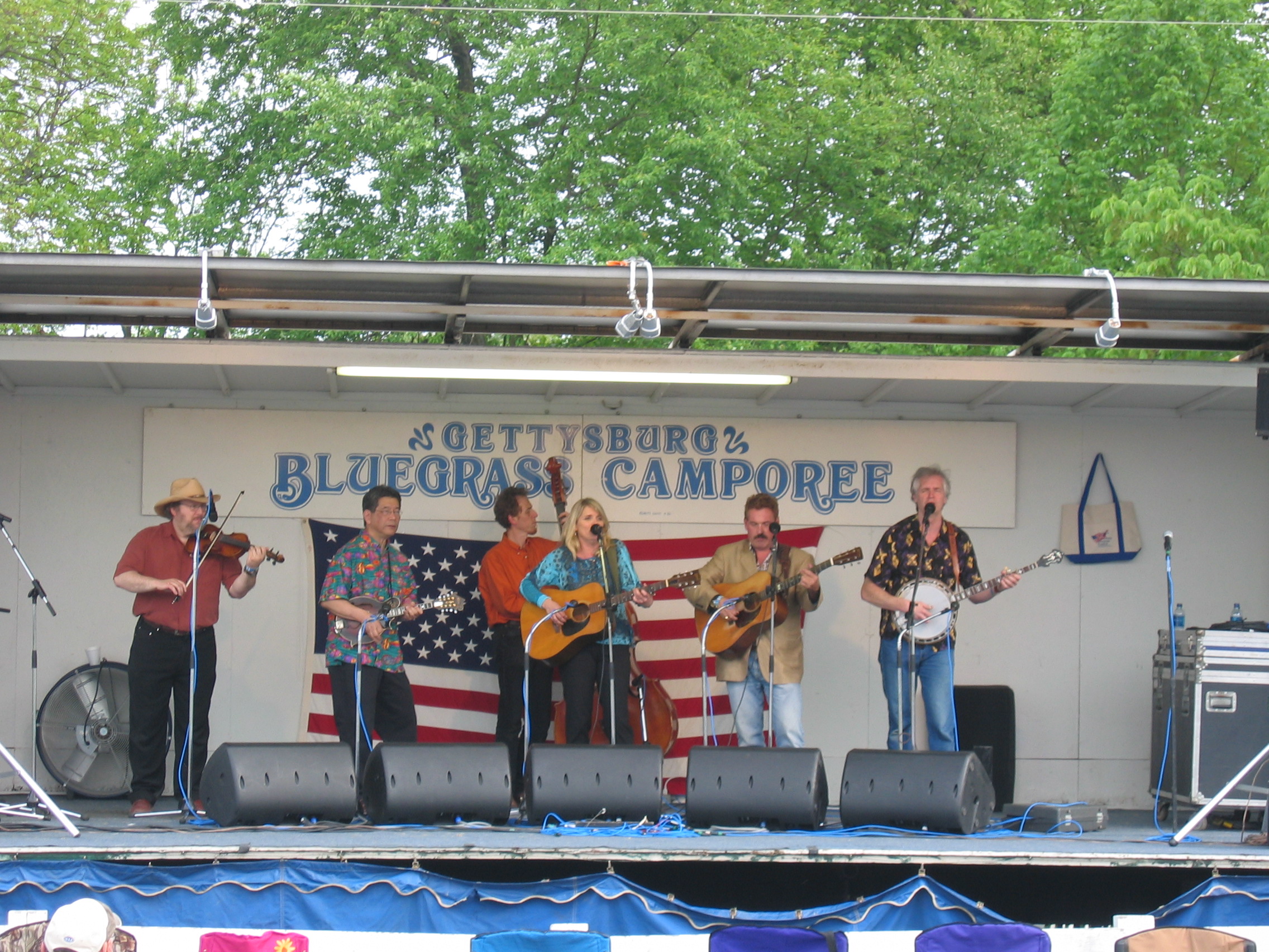 Bob Perilla's Big Hillbilly Bluegrass at the Gettysburg Bluegrass Festival, 2008