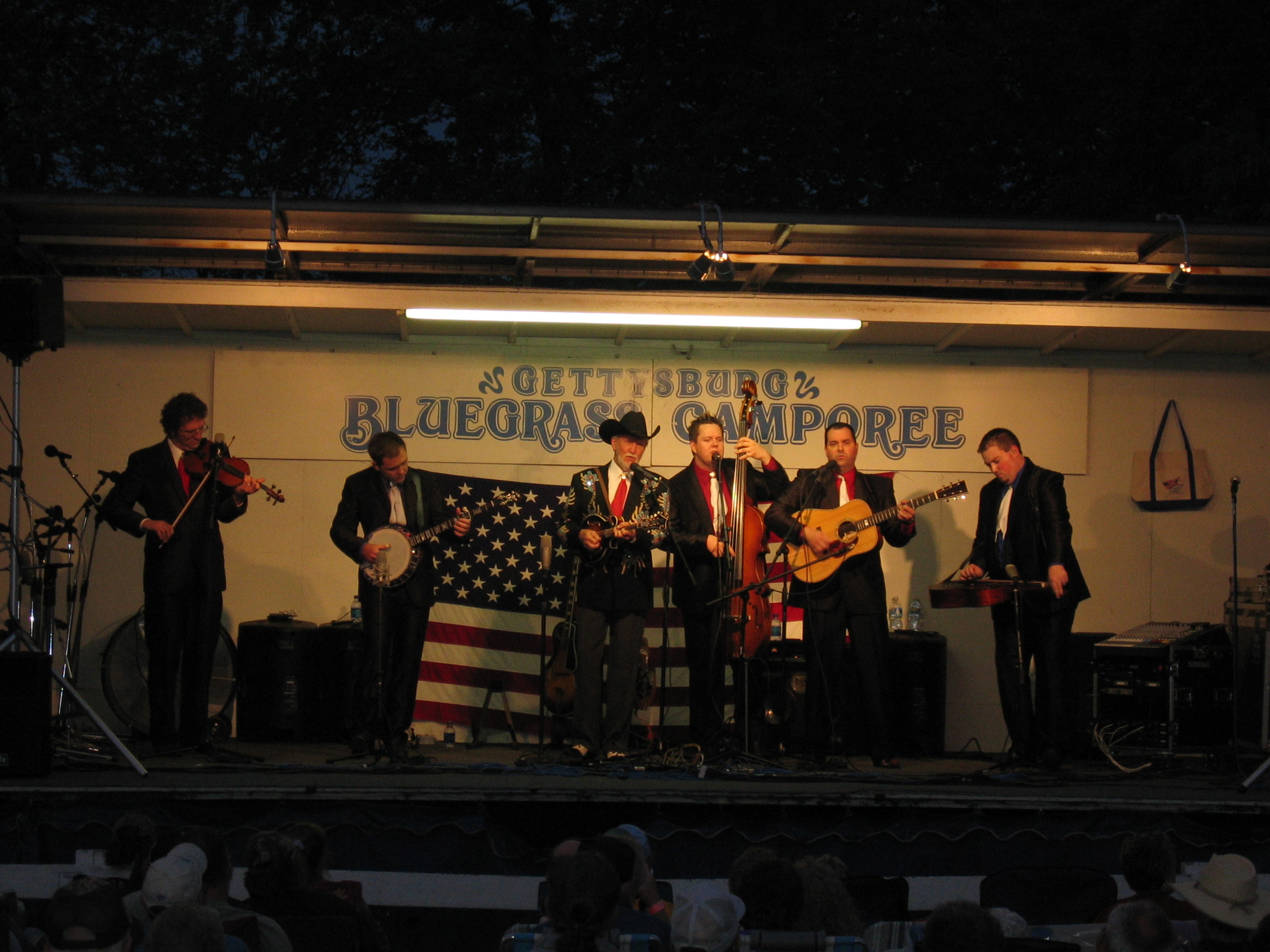 Doyle Lawson & Quicksilver at the Gettysburg Bluegrass Festival, 2008