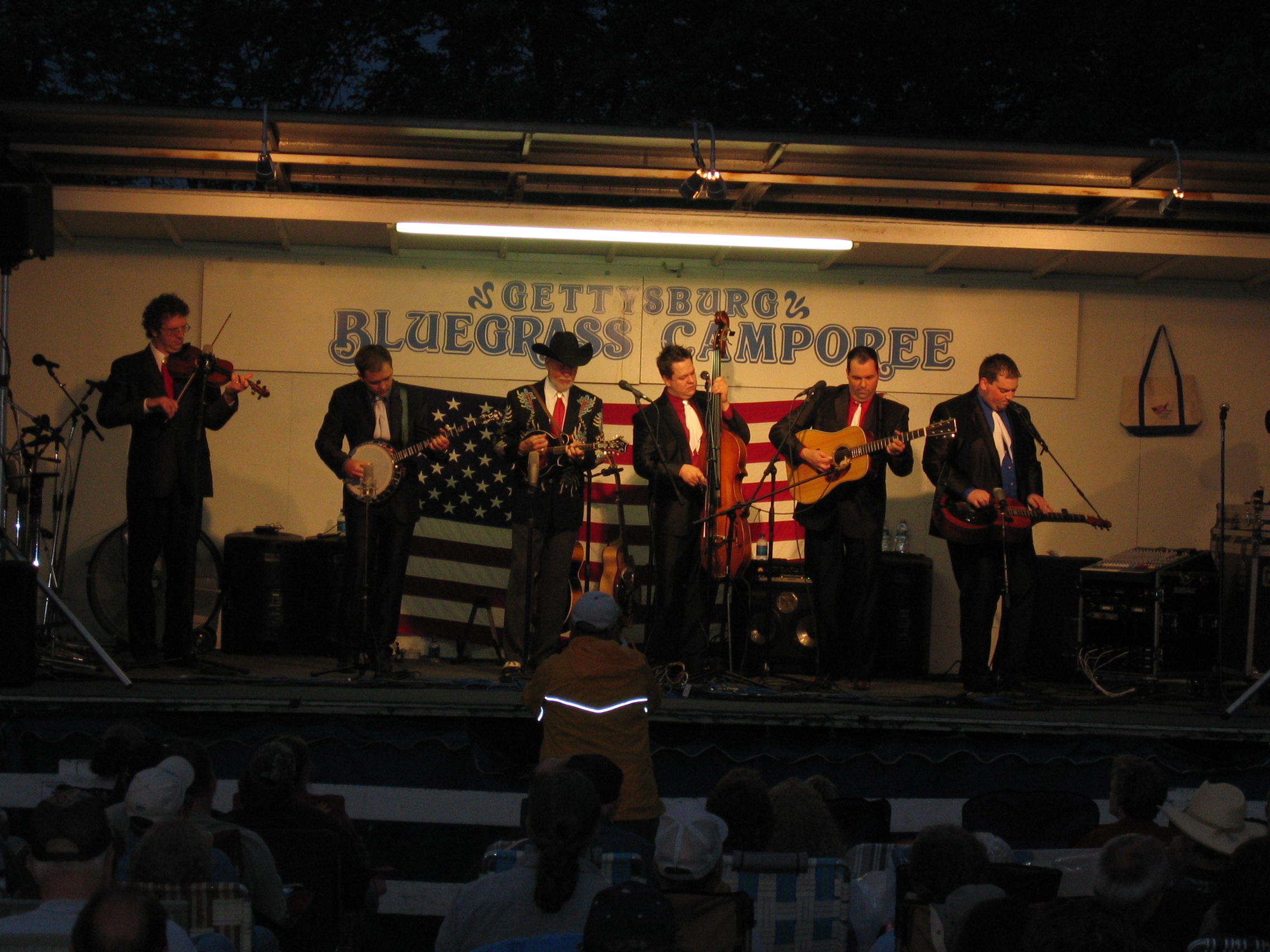 Doyle Lawson & Quicksilver at the Gettysburg Bluegrass Festival, 2008