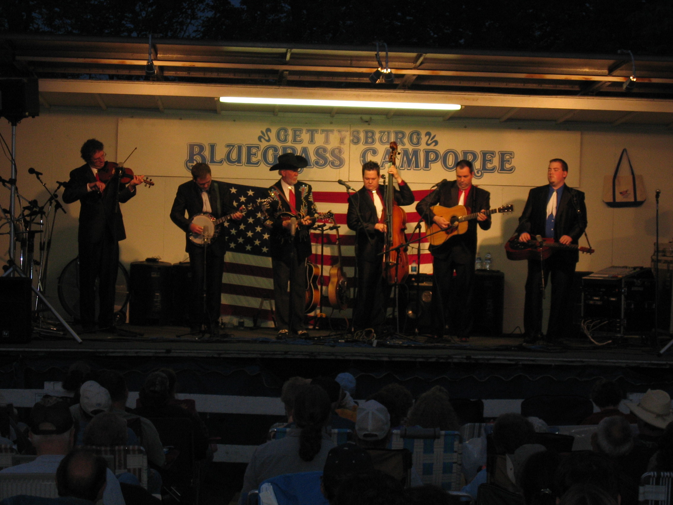 Doyle Lawson & Quicksilver at the Gettysburg Bluegrass Festival, 2008