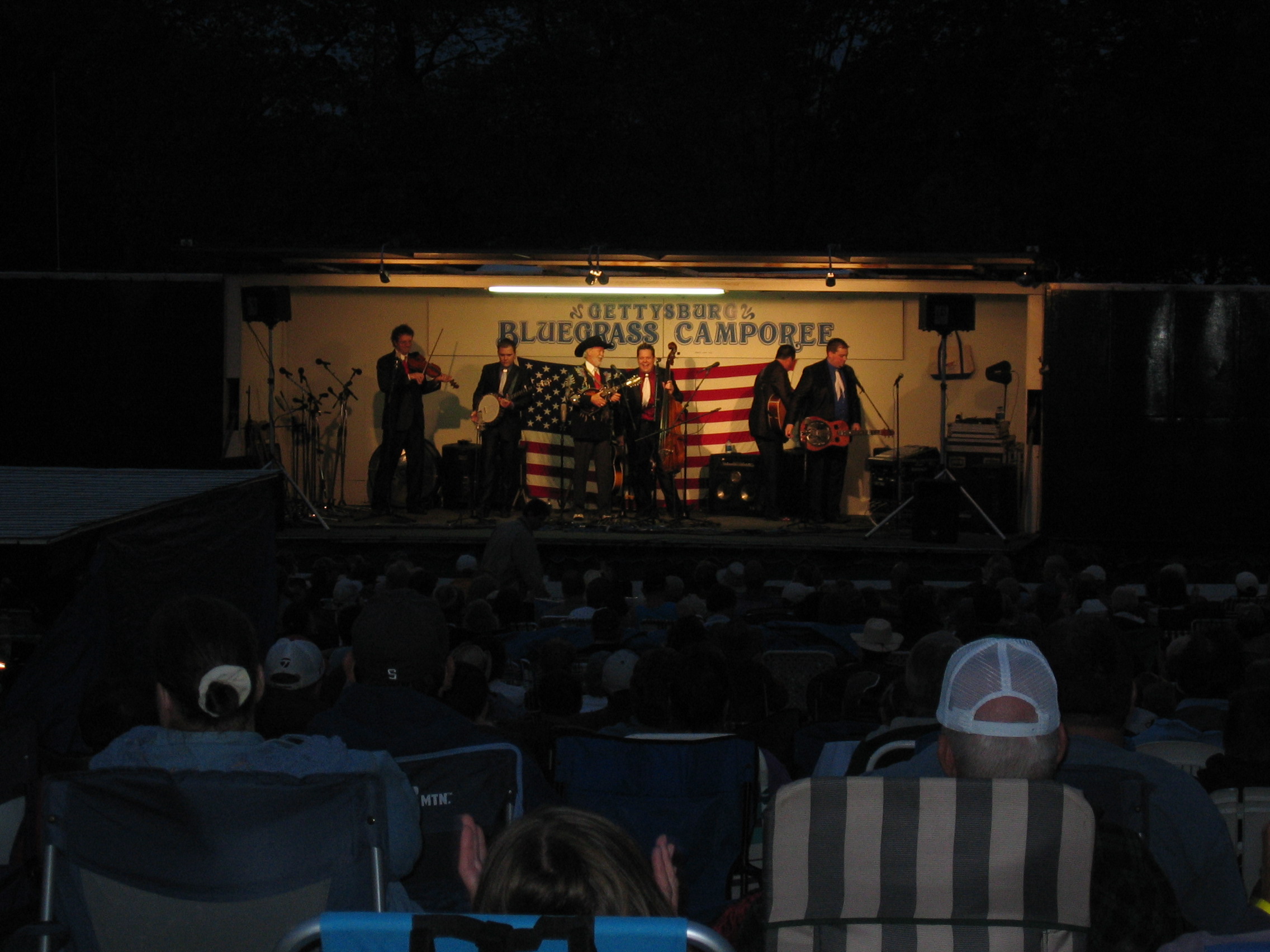 Doyle Lawson & Quicksilver at the Gettysburg Bluegrass Festival, 2008