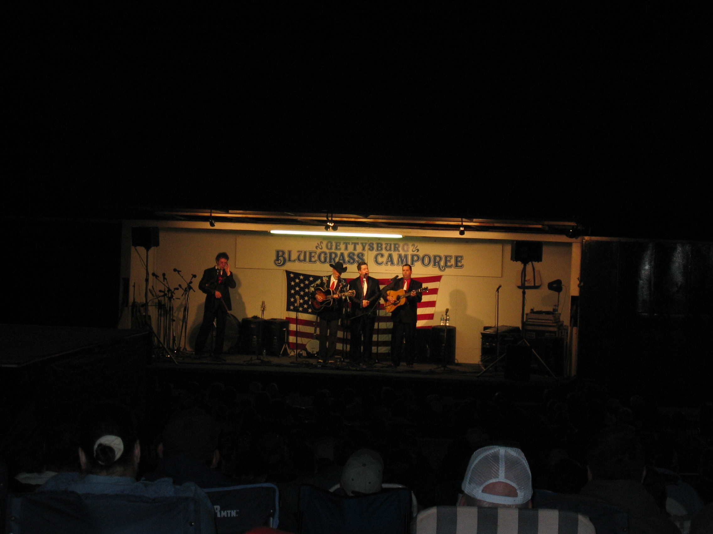 Doyle Lawson & Quicksilver at the Gettysburg Bluegrass Festival, 2008