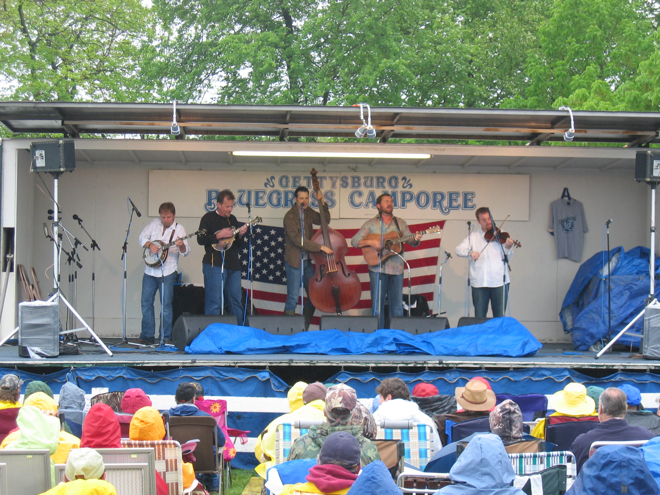 The Dan Tyminski Band at the Gettysburg Bluegrass Festival, 2008