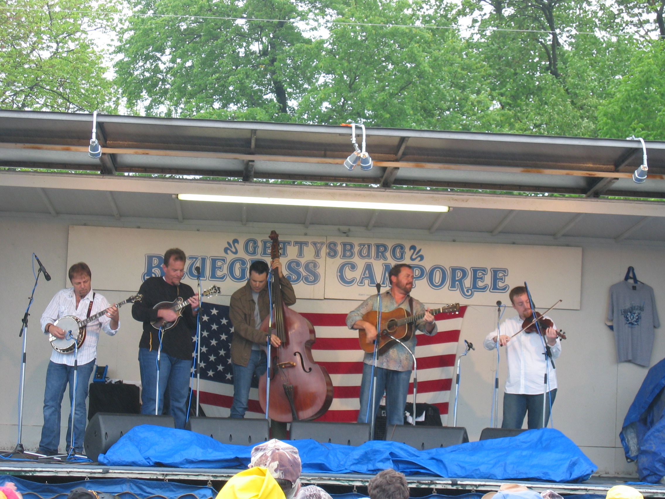 The Dan Tyminski Band at the Gettysburg Bluegrass Festival, 2008