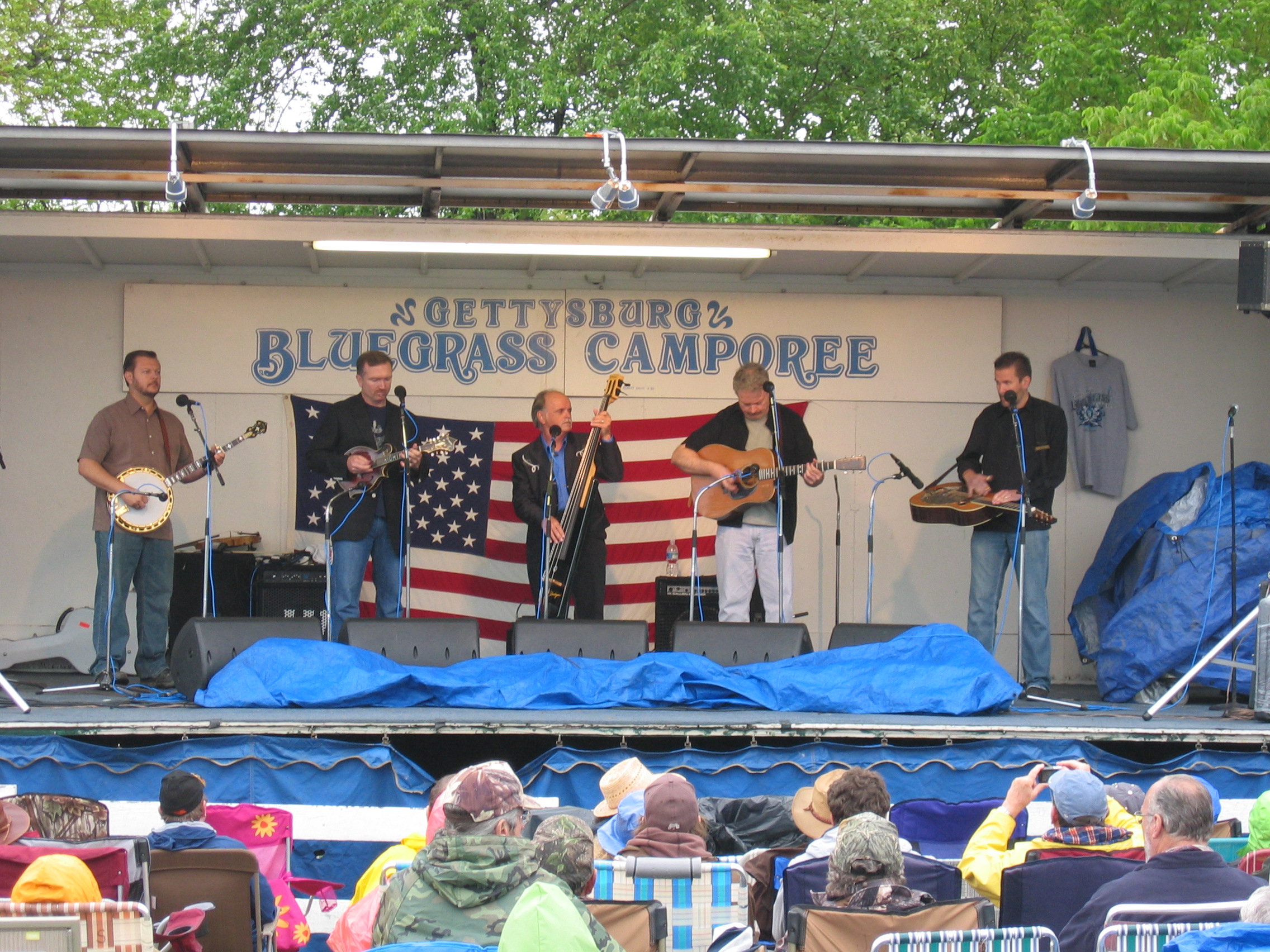 Blue Highway at the Gettysburg Bluegrass Festival, 2008