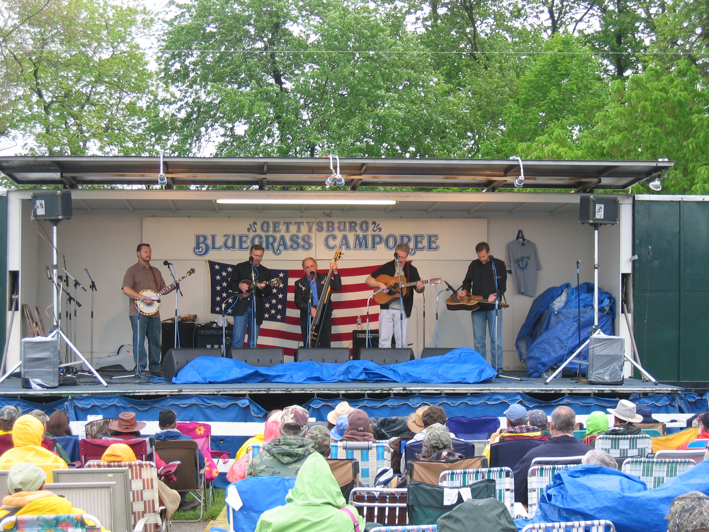 Blue Highway at the Gettysburg Bluegrass Festival, 2008