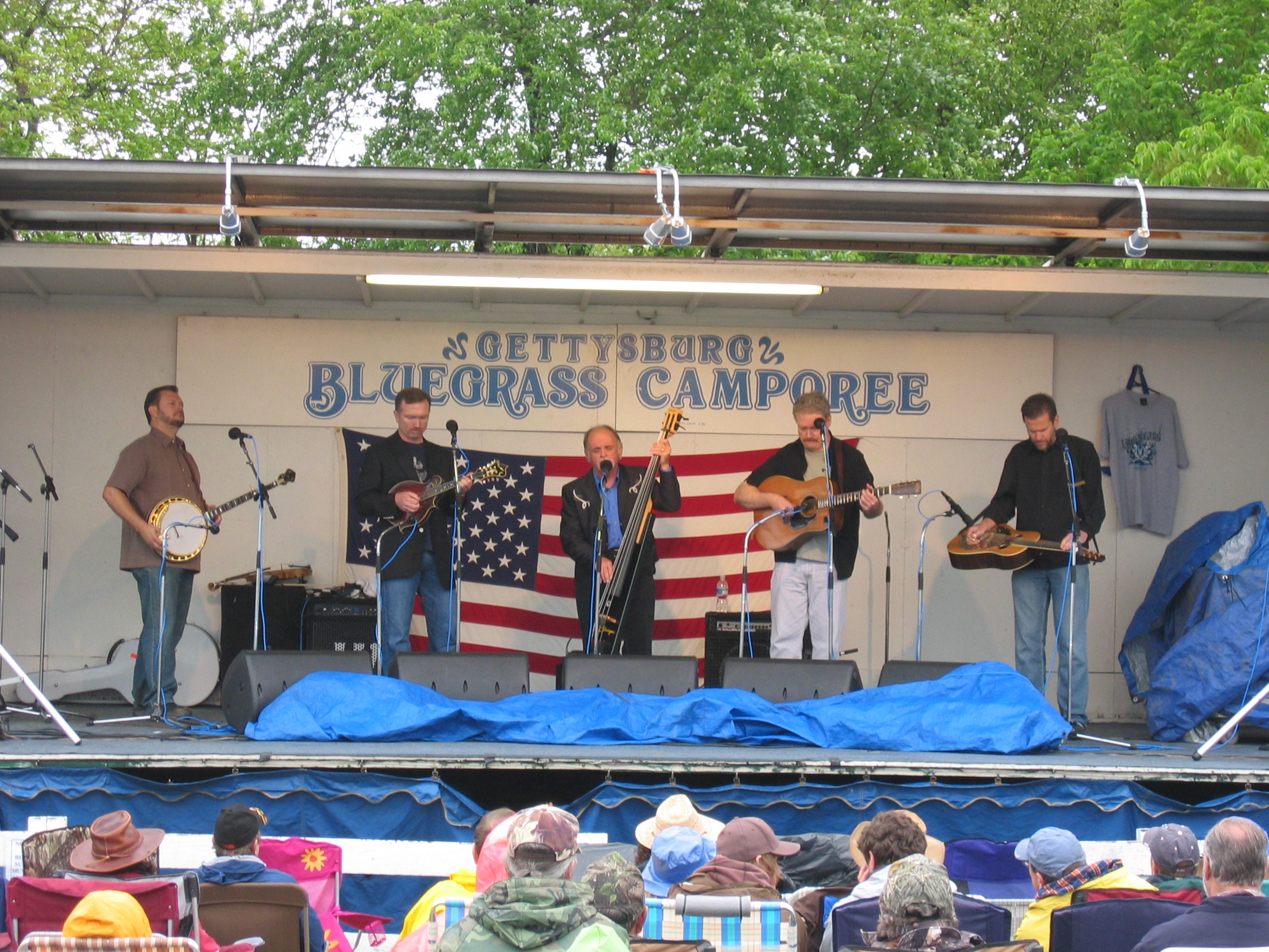 Blue Highway at the Gettysburg Bluegrass Festival, 2008