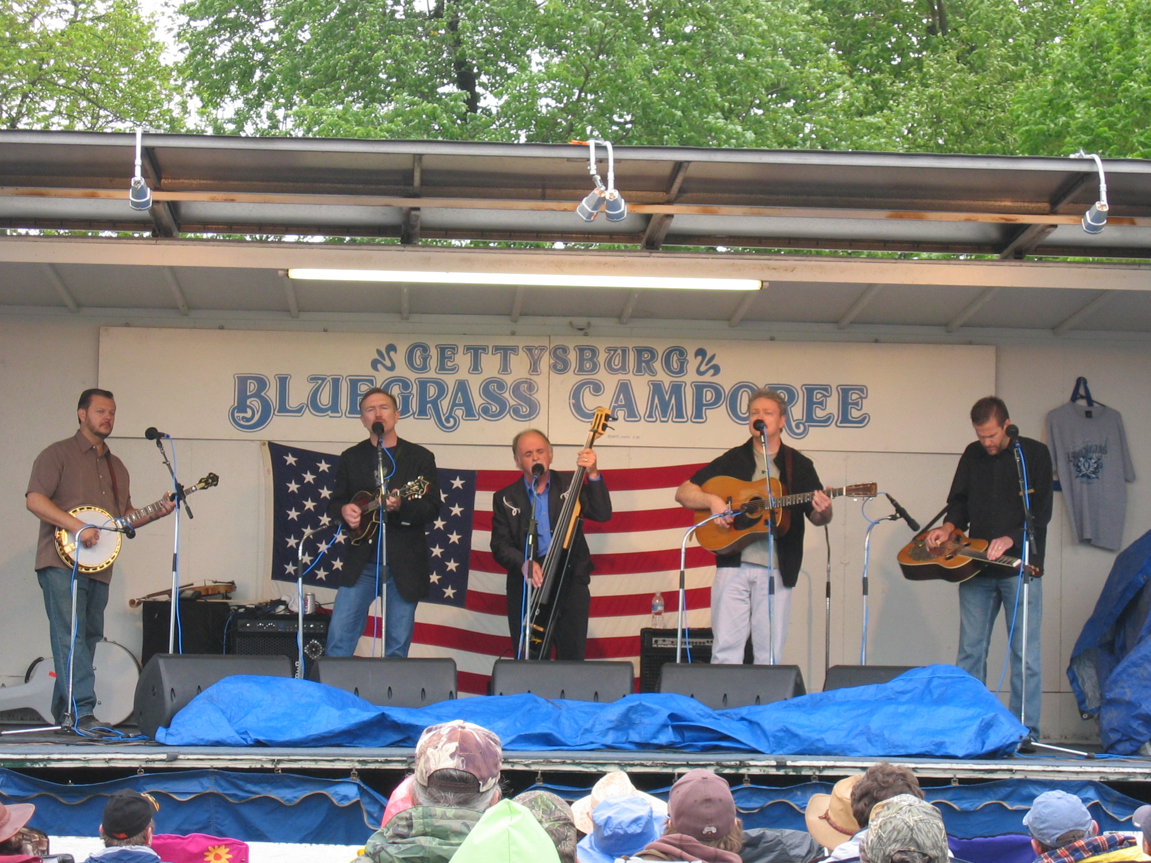 Blue Highway at the Gettysburg Bluegrass Festival, 2008