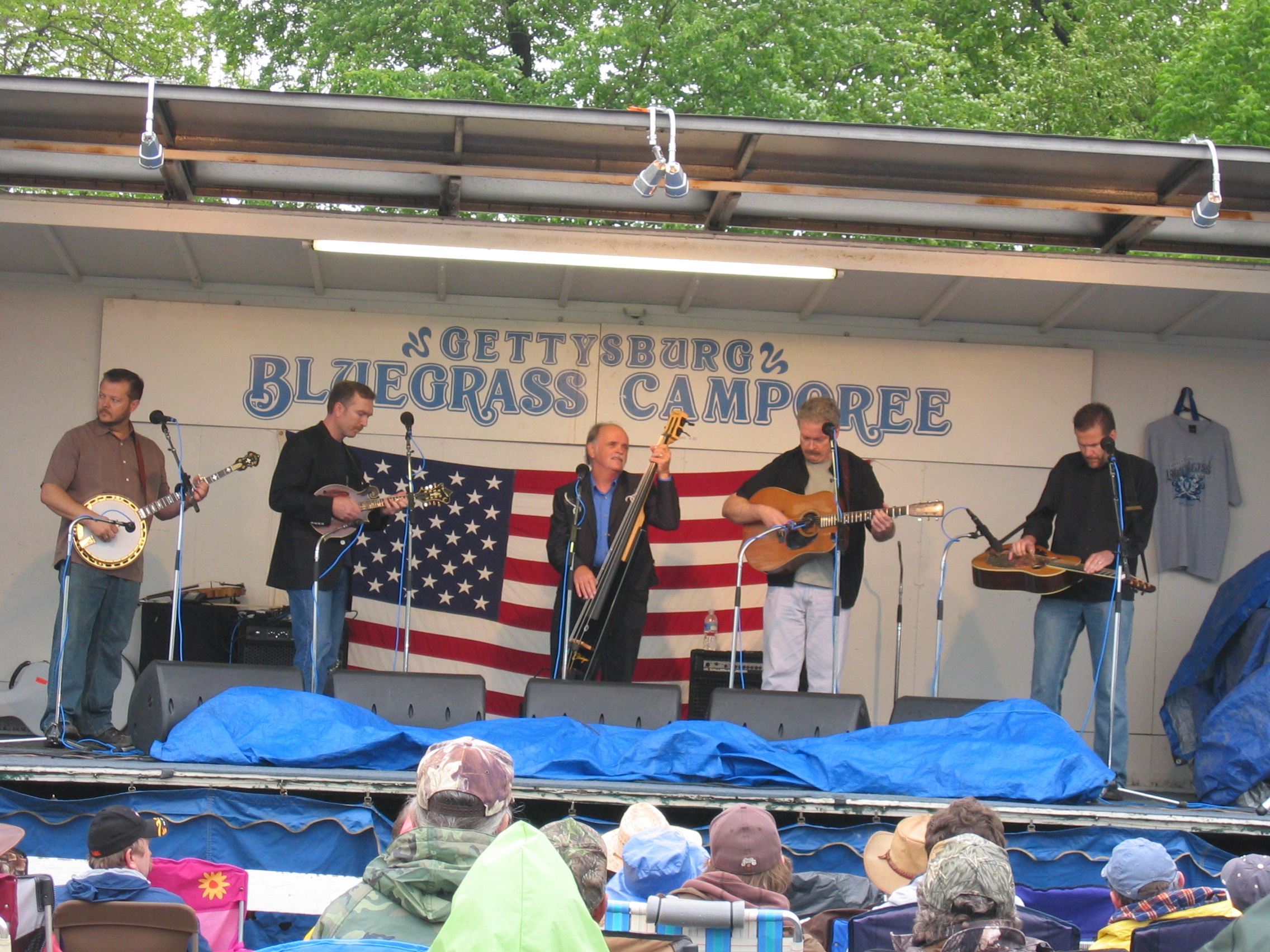 Blue Highway at the Gettysburg Bluegrass Festival, 2008