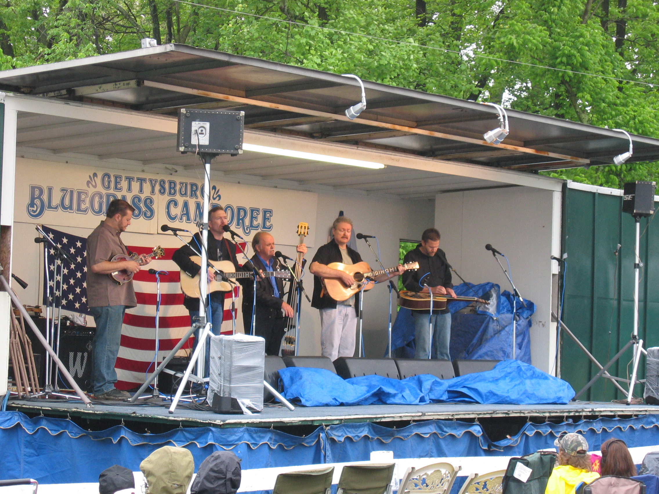 Blue Highway at the Gettysburg Bluegrass Festival, 2008