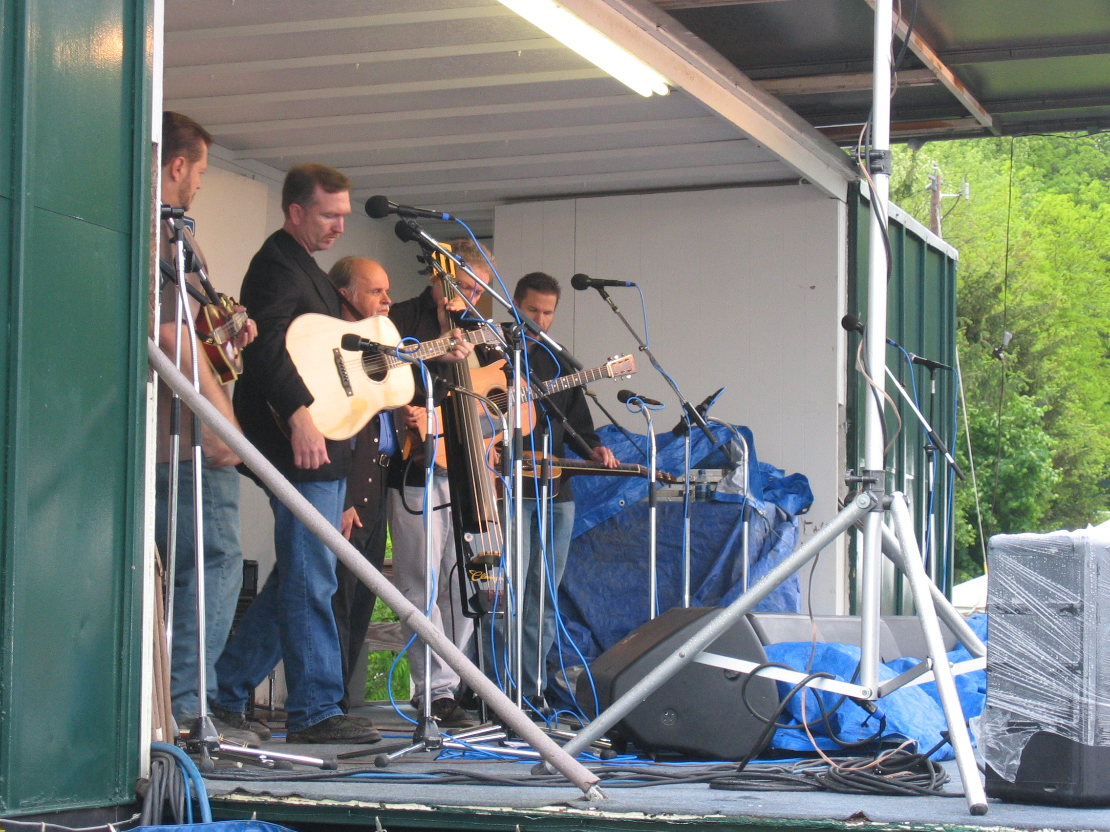 Blue Highway at the Gettysburg Bluegrass Festival, 2008