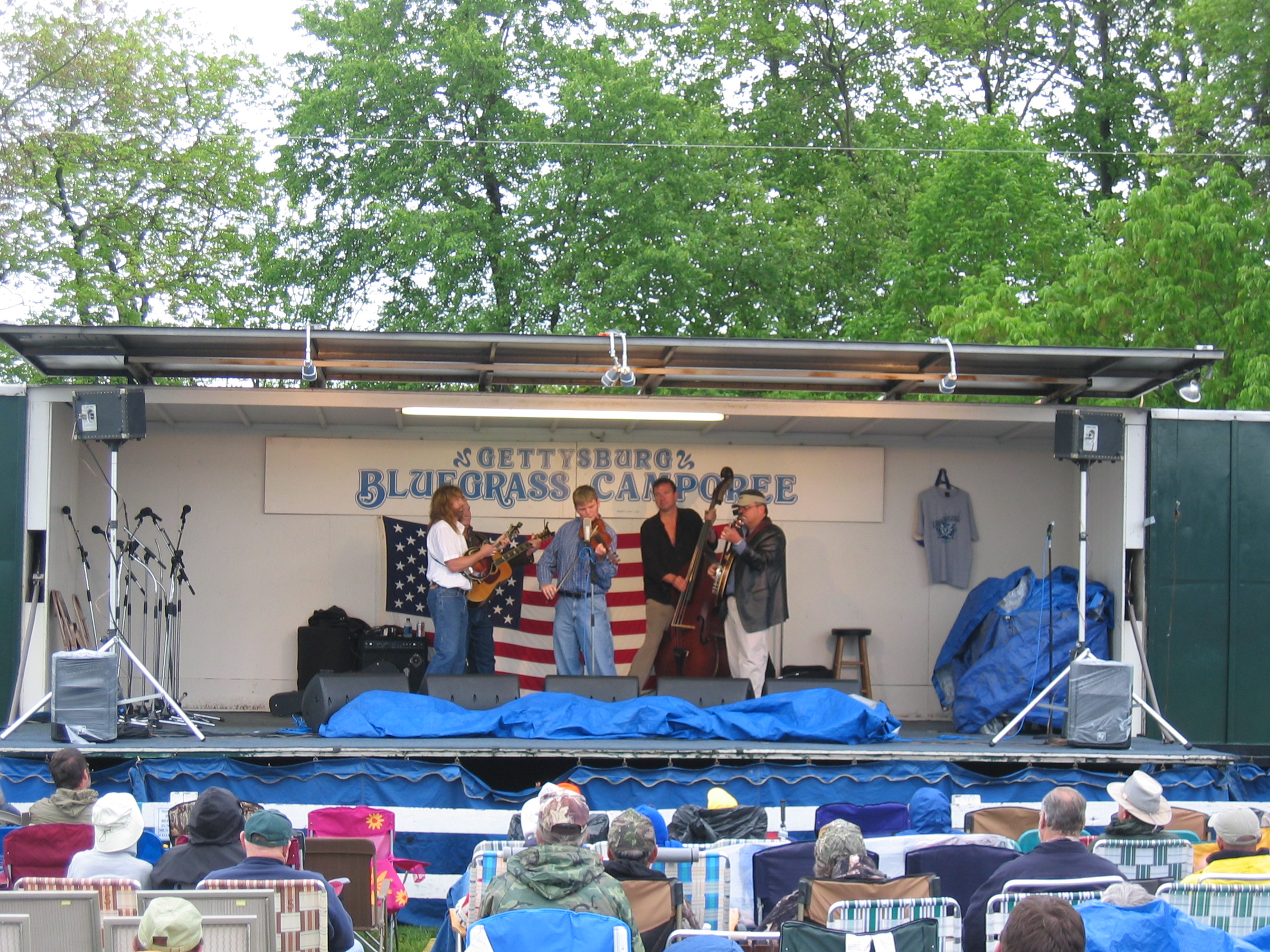 Nothin' Fancy at the Gettysburg Bluegrass Festival, 2008