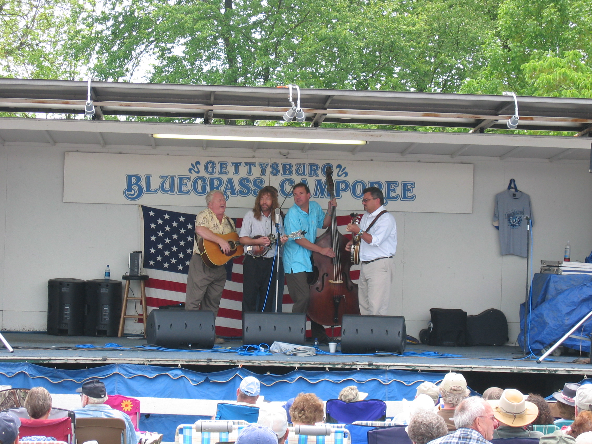 Nothin' Fancy at the Gettysburg Bluegrass Festival, 2008