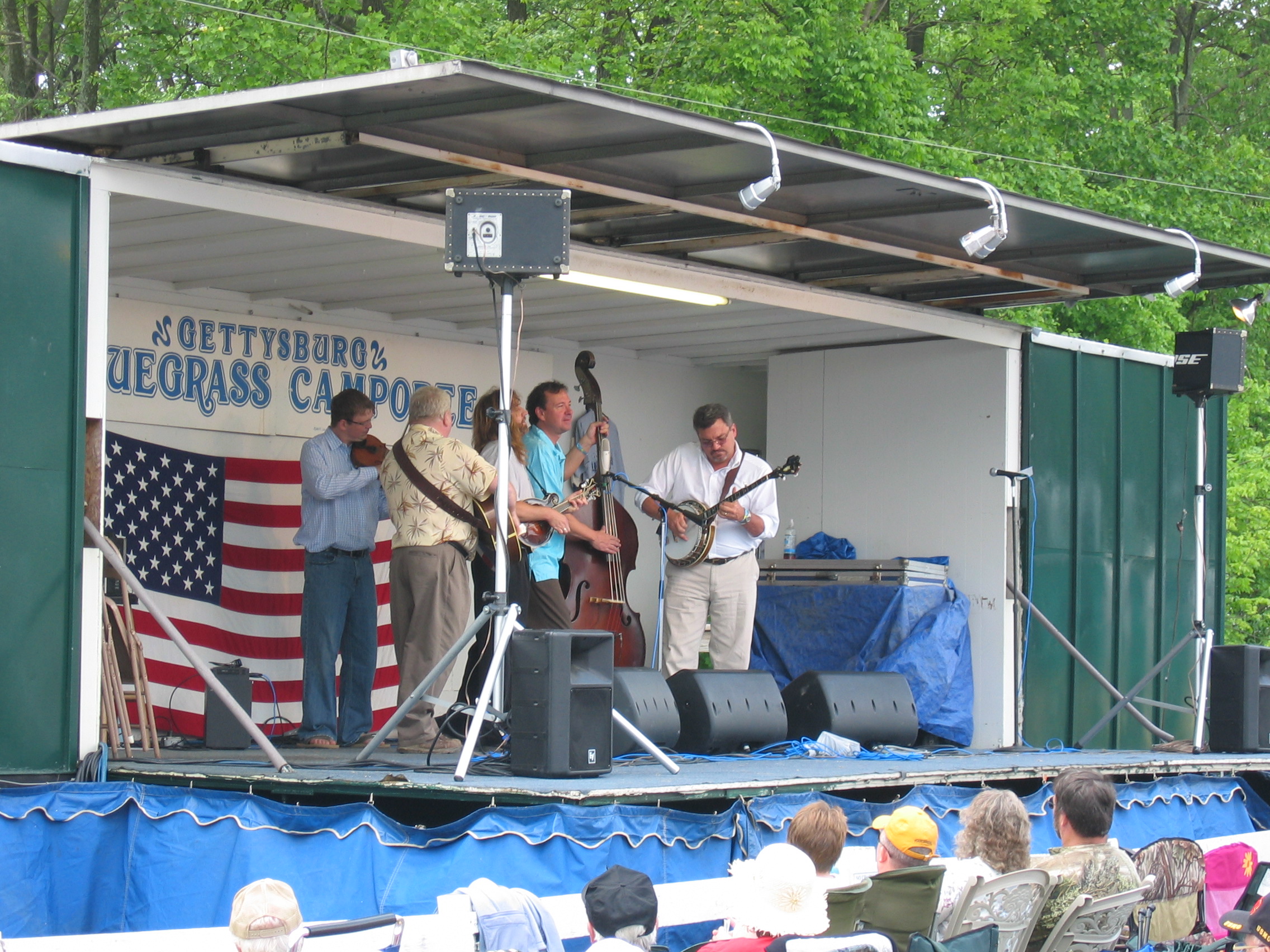 Nothin' Fancy at the Gettysburg Bluegrass Festival, 2008