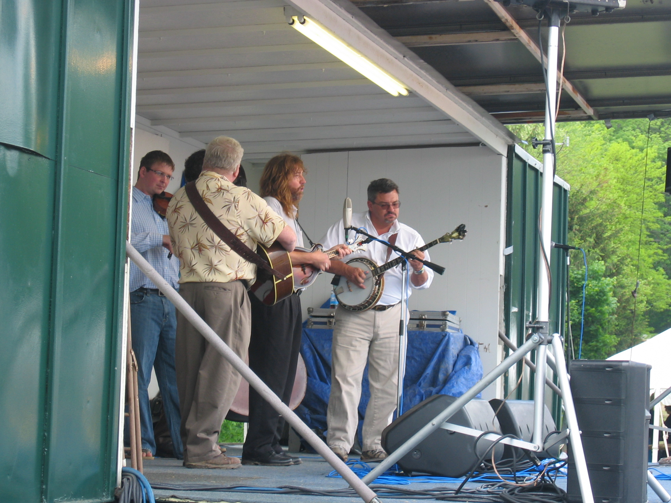 Nothin' Fancy at the Gettysburg Bluegrass Festival, 2008