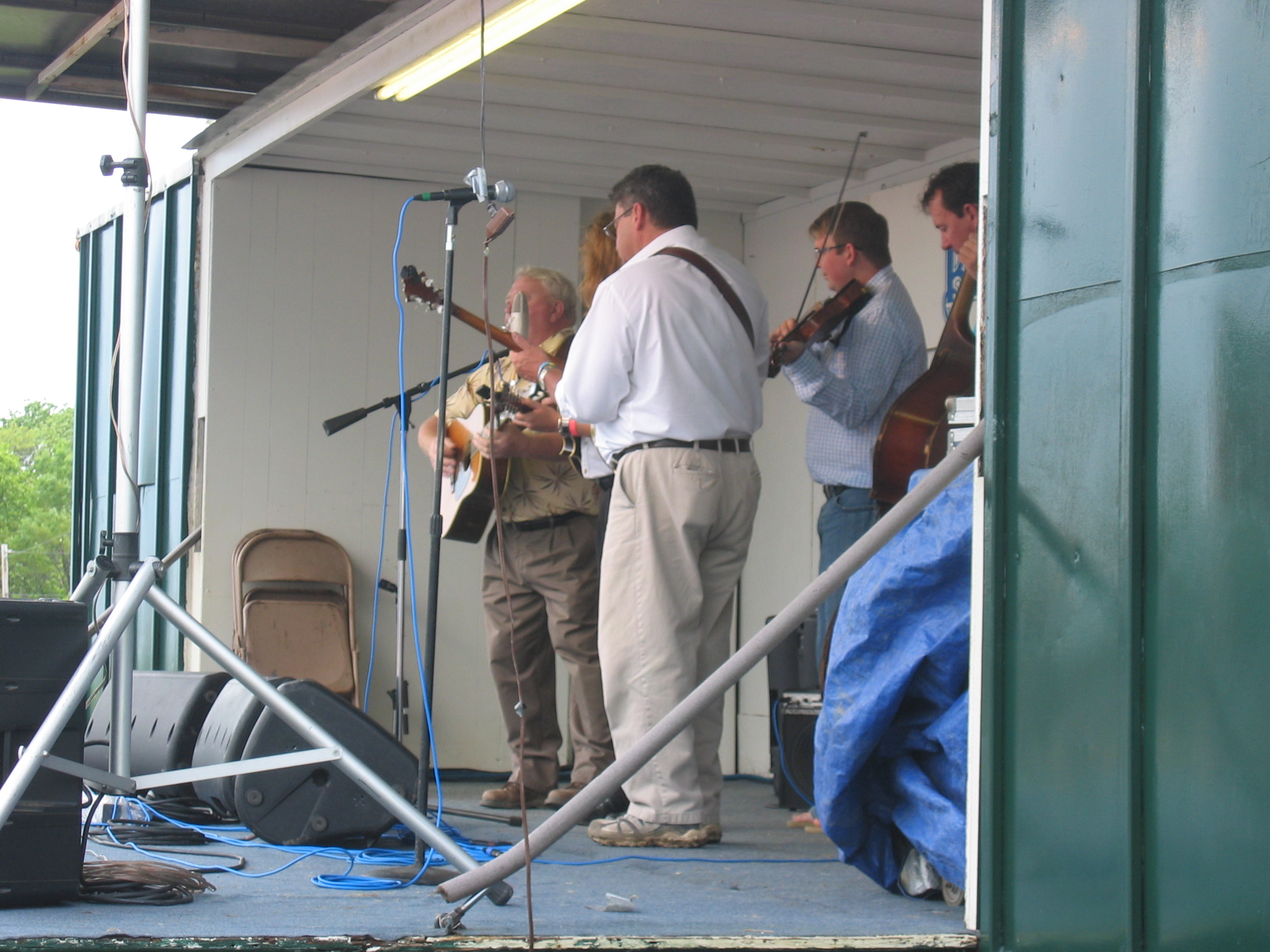 Nothin' Fancy at the Gettysburg Bluegrass Festival, 2008