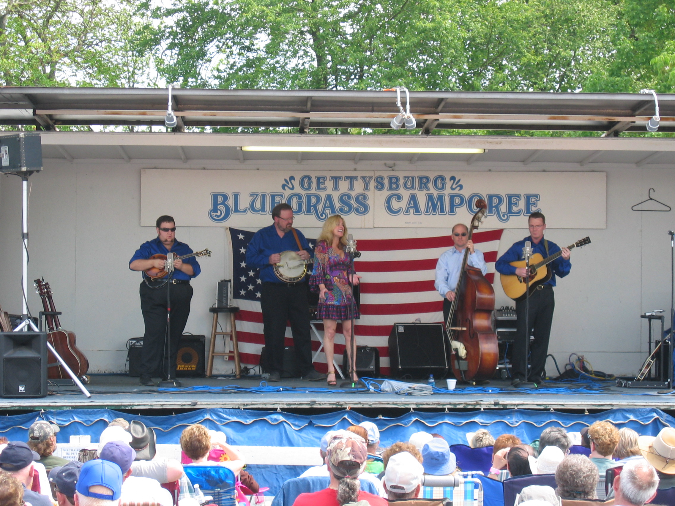 Rhonda Vincent & The Rage at the Gettysburg Bluegrass Festival, 2008