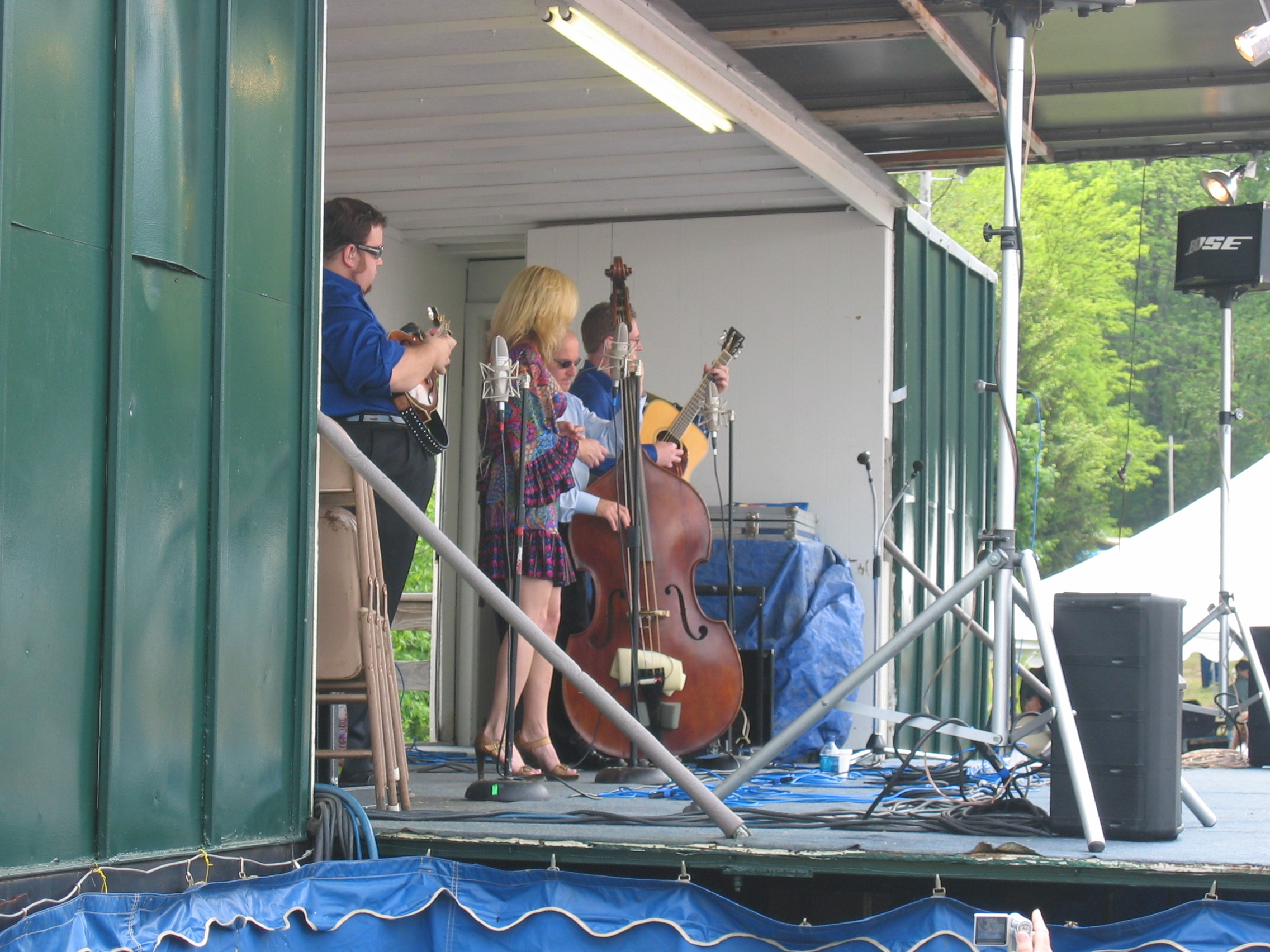 Rhonda Vincent & The Rage at the Gettysburg Bluegrass Festival, 2008