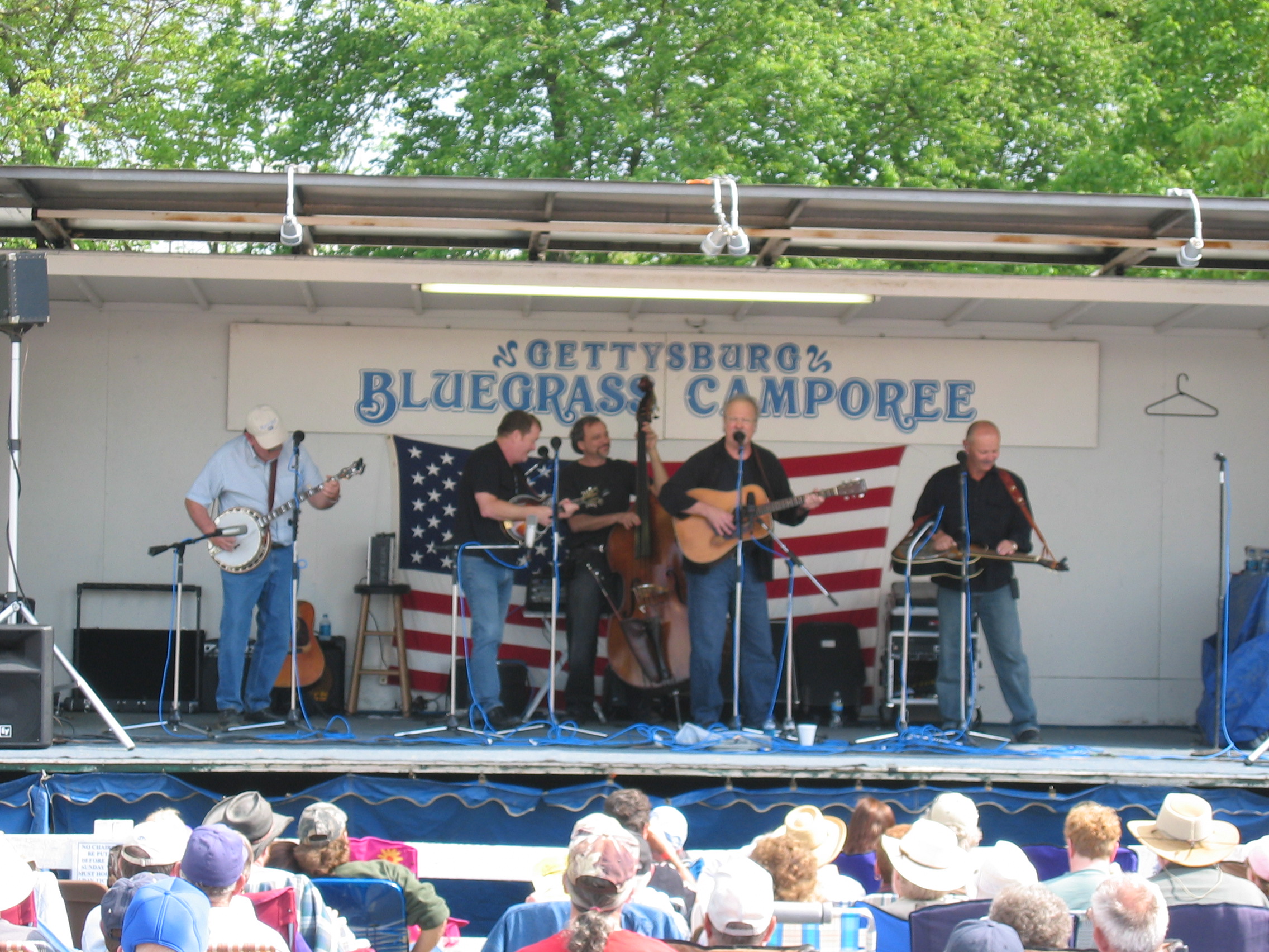 The Seldom Scene at the Gettysburg Bluegrass Festival, 2008