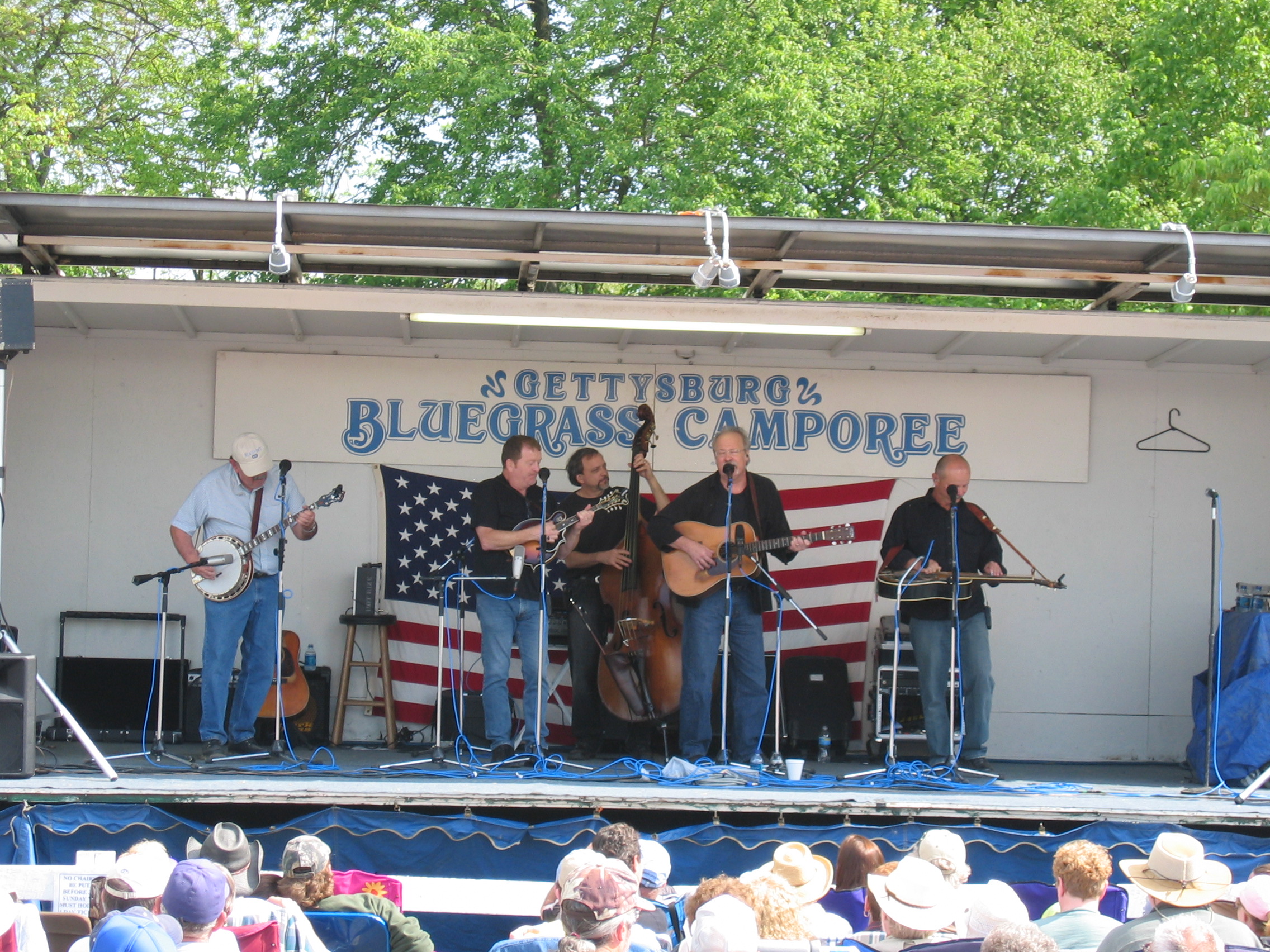 The Seldom Scene at the Gettysburg Bluegrass Festival, 2008