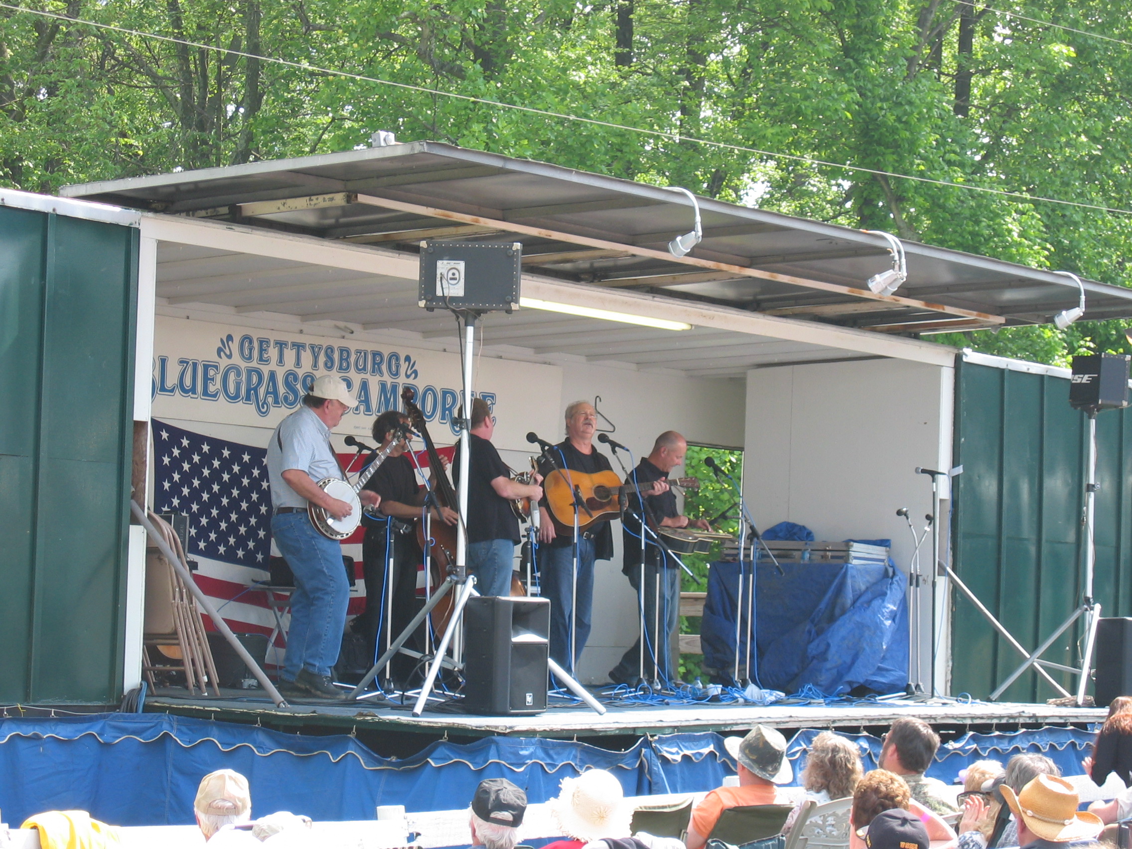 The Seldom Scene at the Gettysburg Bluegrass Festival, 2008