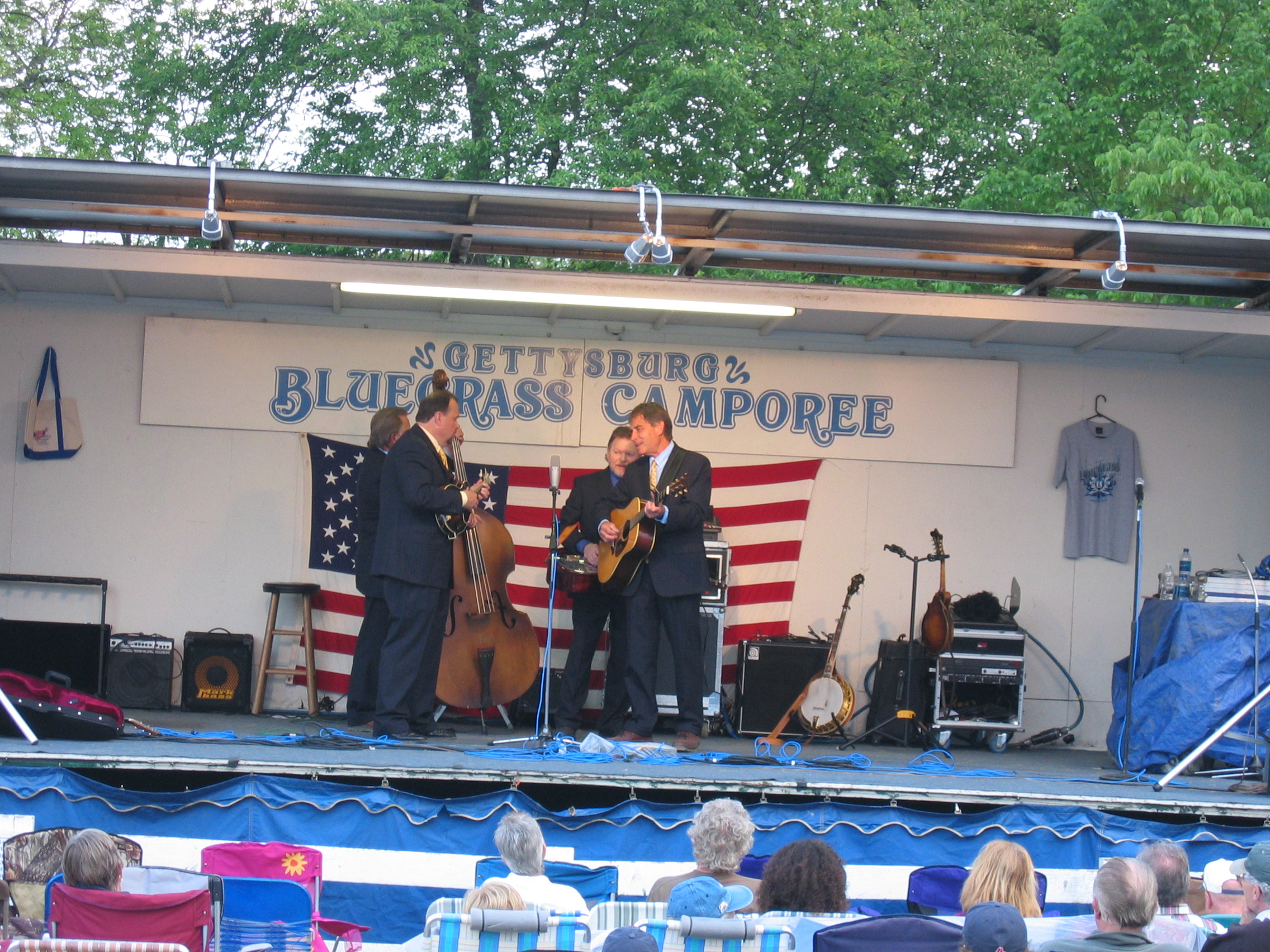 The Seldom Scene at the Gettysburg Bluegrass Festival, 2008