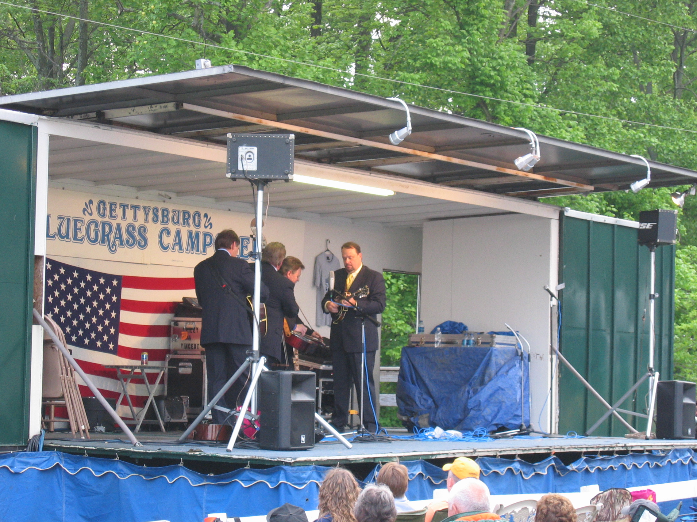 The Seldom Scene at the Gettysburg Bluegrass Festival, 2008