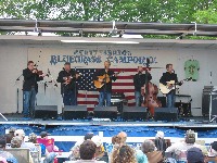 Daily & Vincent at the Gettysburg Bluegrass Festival, 2009