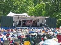 Rhonda Vincent & the Rage at the Gettysburg Bluegrass Festival, 2009