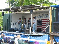 The Farewell Drifters at the Gettysburg Bluegrass Festival, 2009