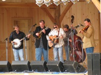 The Boxcars at the Gettysburg Bluegrass Festival, 2010