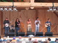 Alecia Nugent's evening set at the Gettysburg Bluegrass Festival, 2010