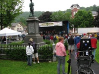 Central Park at the Honesdale Roots & Rhythm Music & Arts Festival, 2009