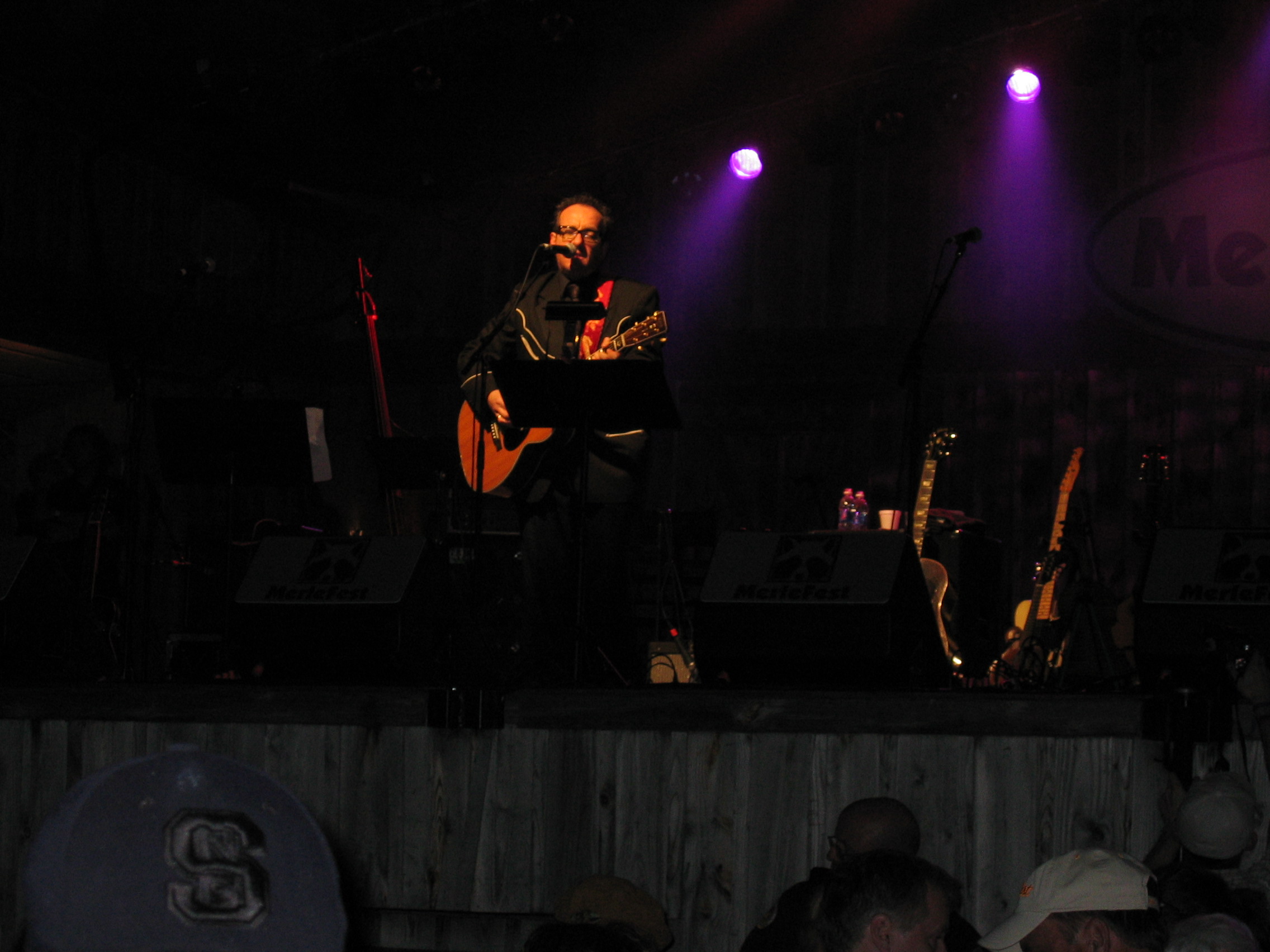 Elvis Costello at MerleFest, 2007