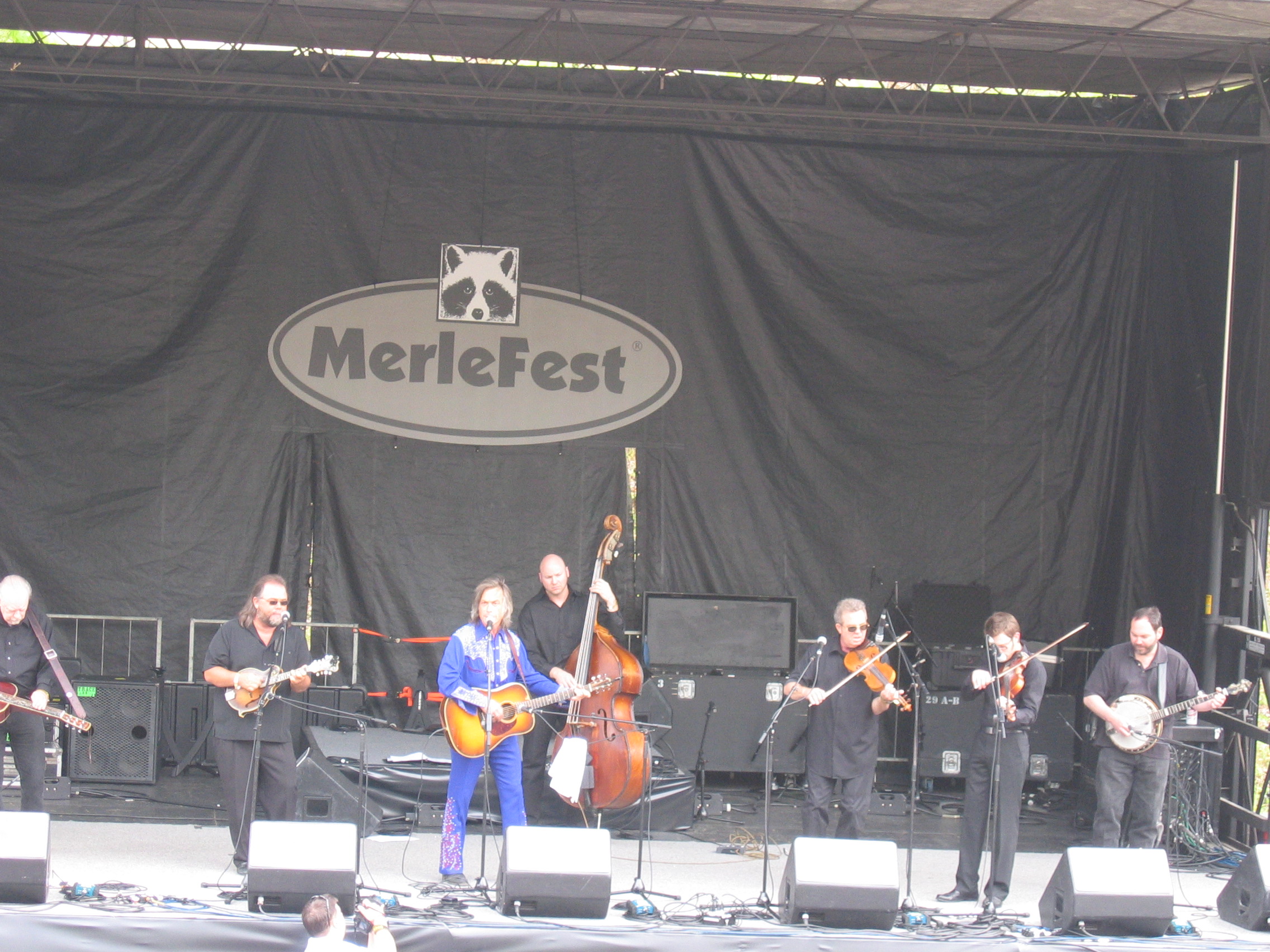 Jim Lauderdale on the Hillside Stage at MerleFest, 2007