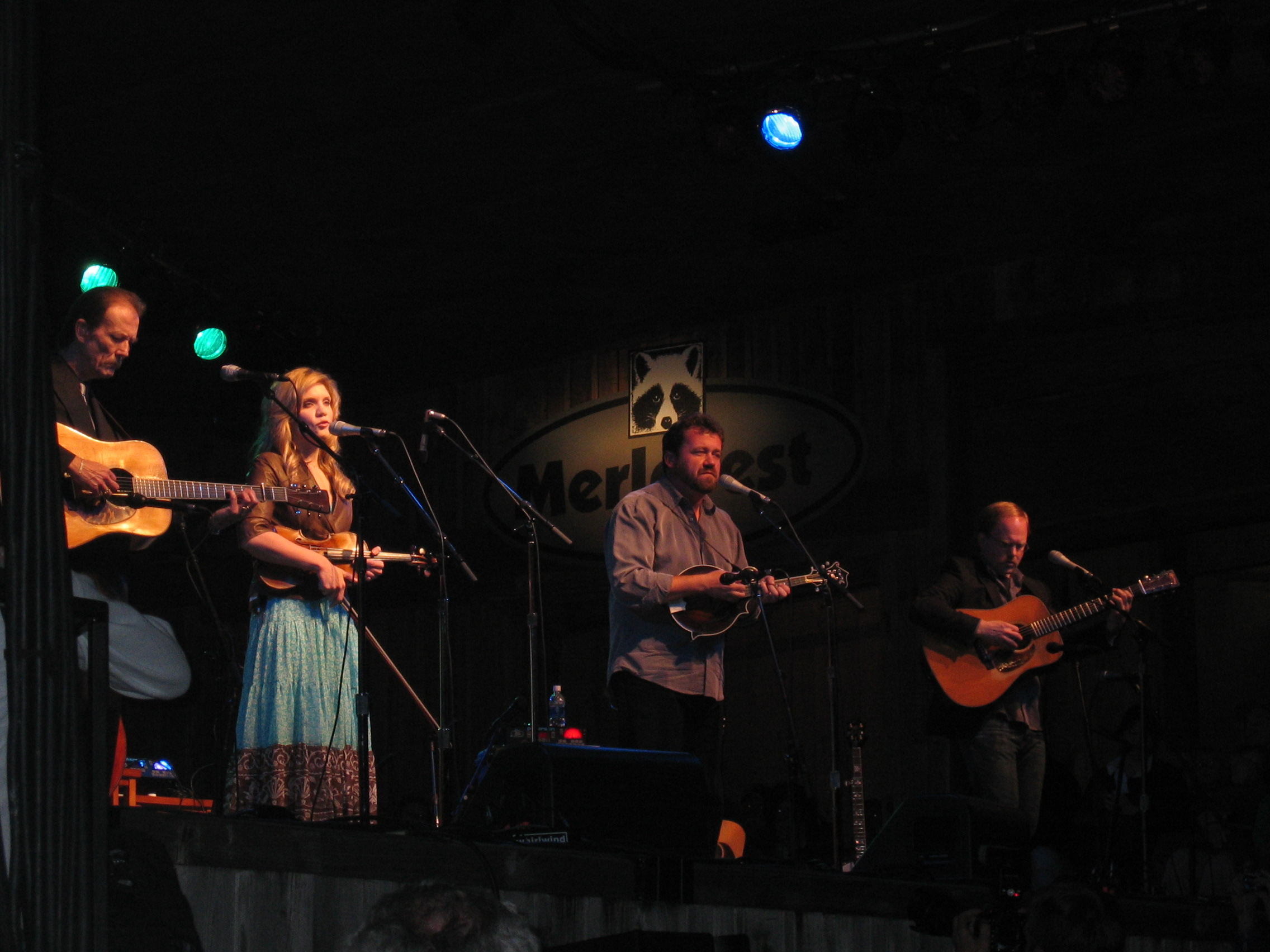 Alison Krauss and Union Station with Tony Rice at MerleFest, 2007