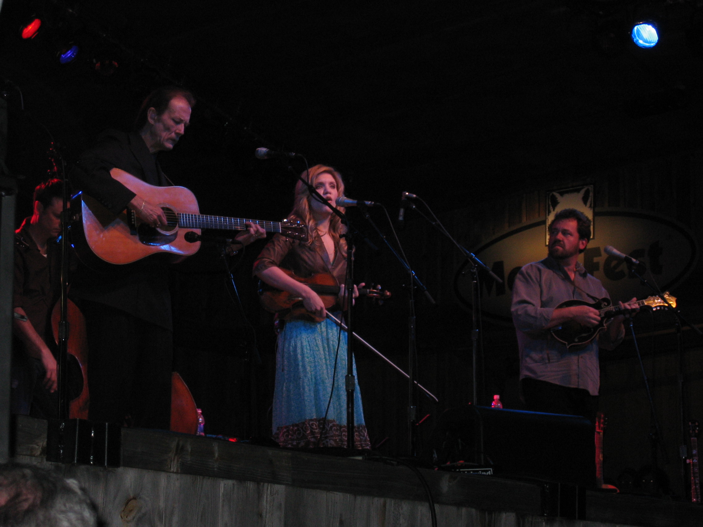 Alison Krauss and Union Station with Tony Rice at MerleFest, 2007