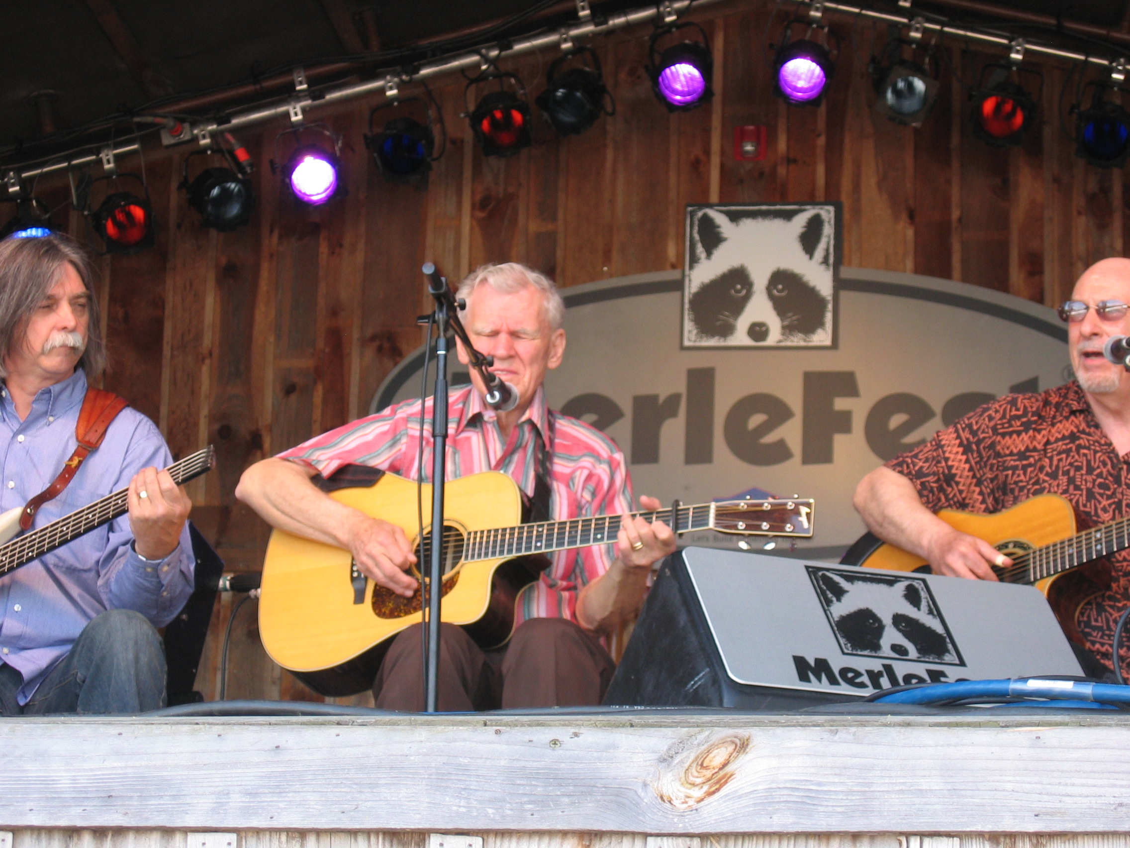 My Friend Merle at MerleFest, 2007