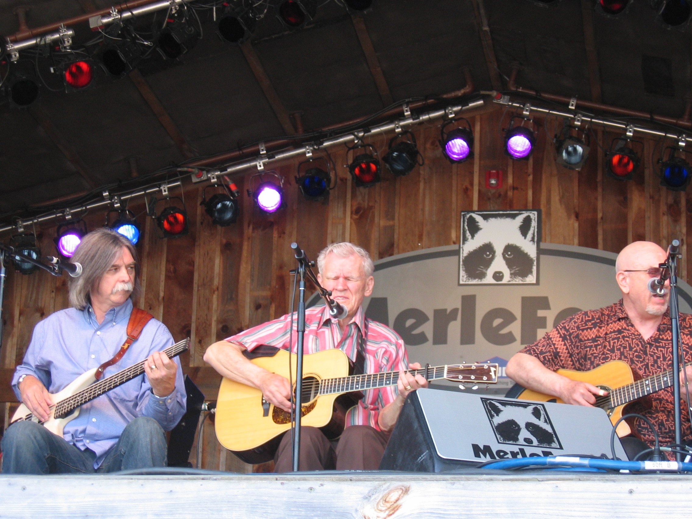 My Friend Merle at MerleFest, 2007