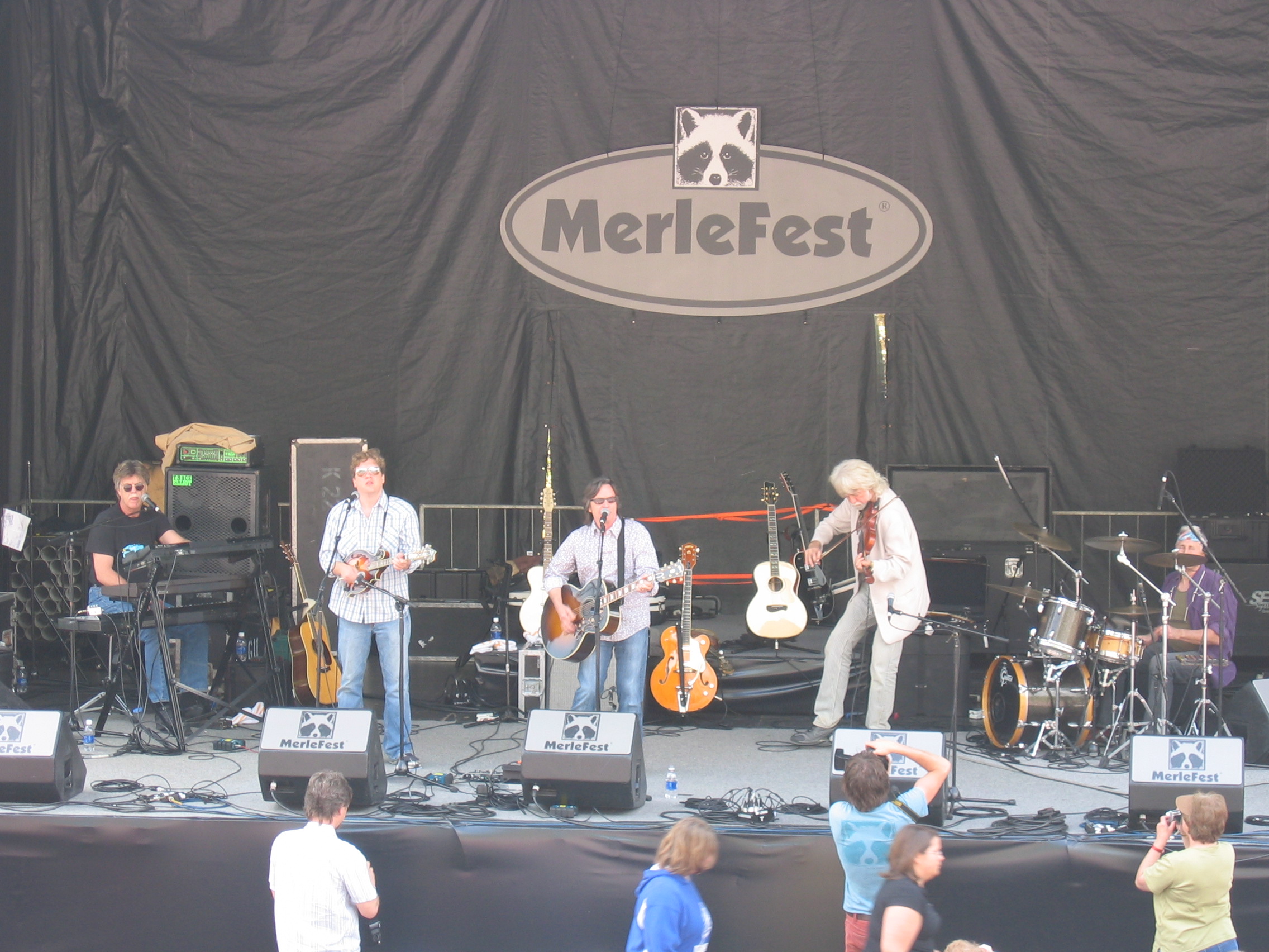 The Nitty Gritty Dirt Band on the Hillside Stage at MerleFest, 2007