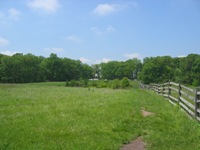 Walking Pickett's Charge at Gettysburg - the way out