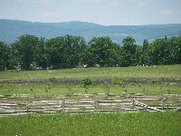 Walking Pickett's Charge at Gettysburg - the way out